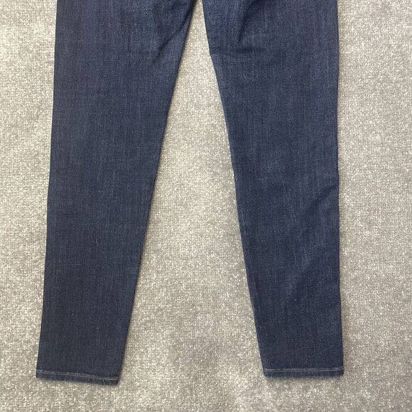 Banana Republic Jeans Womens 27 Skinny Dark Wash Stretch Denim Pants Blue Casual - Picture 12 of 12